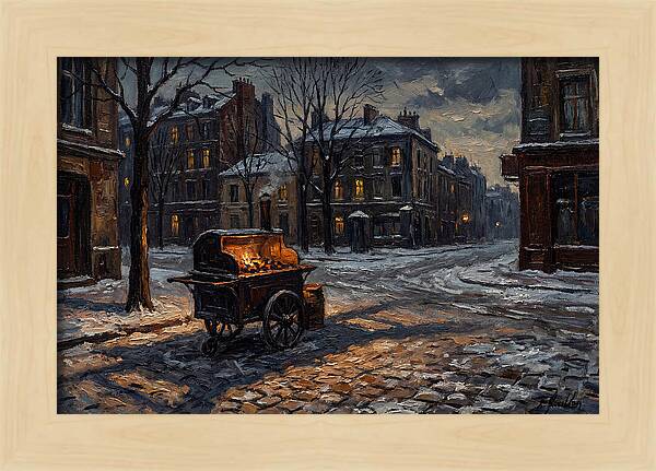 Roasting Chestnuts In Winter