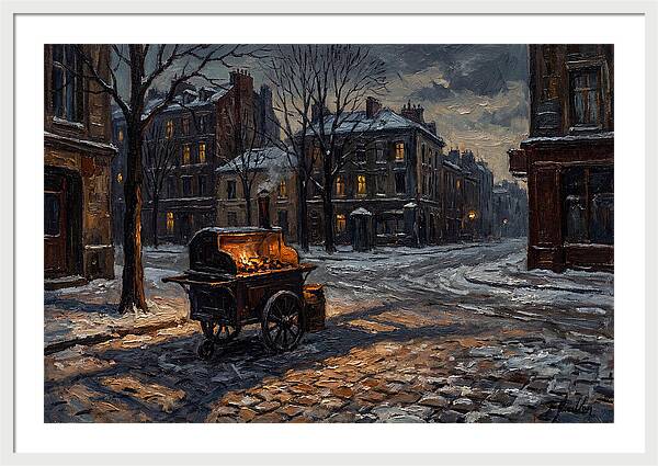 Roasting Chestnuts In Winter