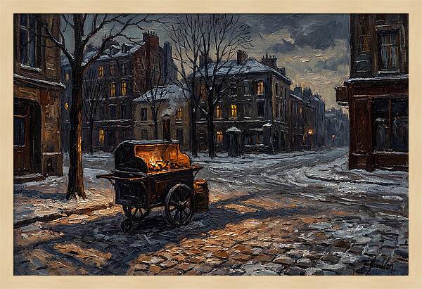 Roasting Chestnuts In Winter