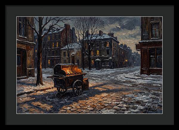 Roasting Chestnuts In Winter