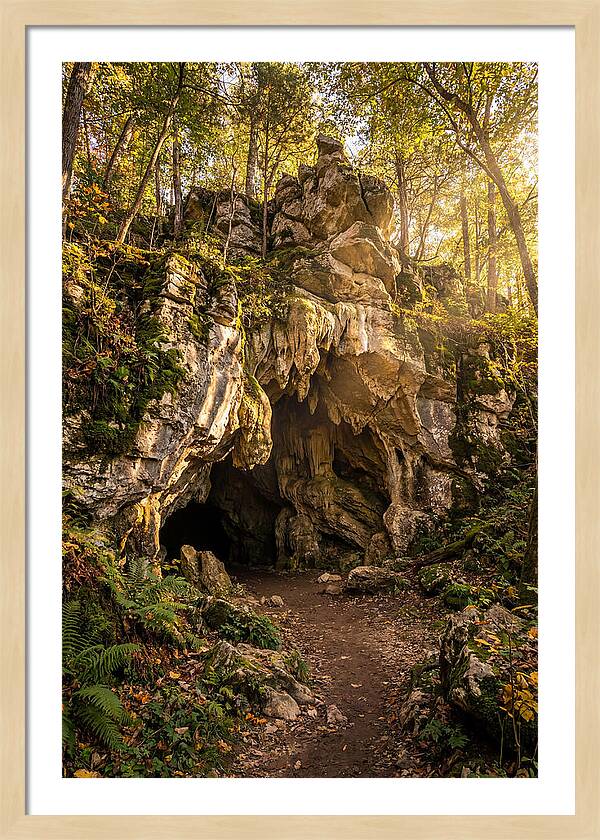 Robbers Cave Entrance