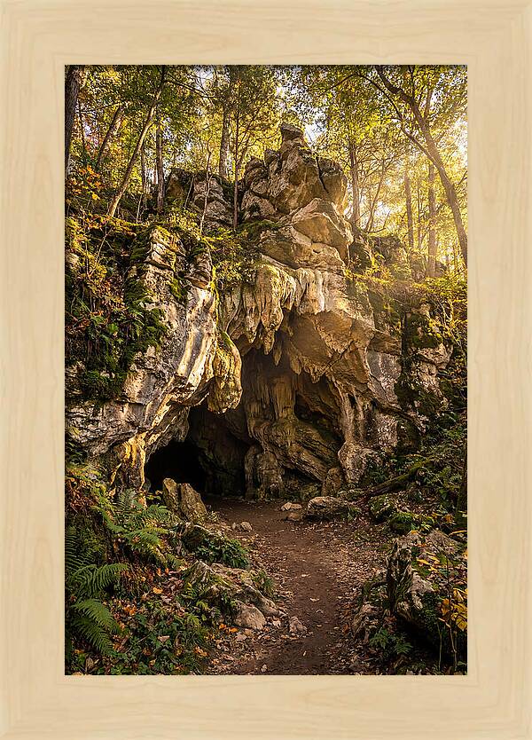 Robbers Cave Entrance