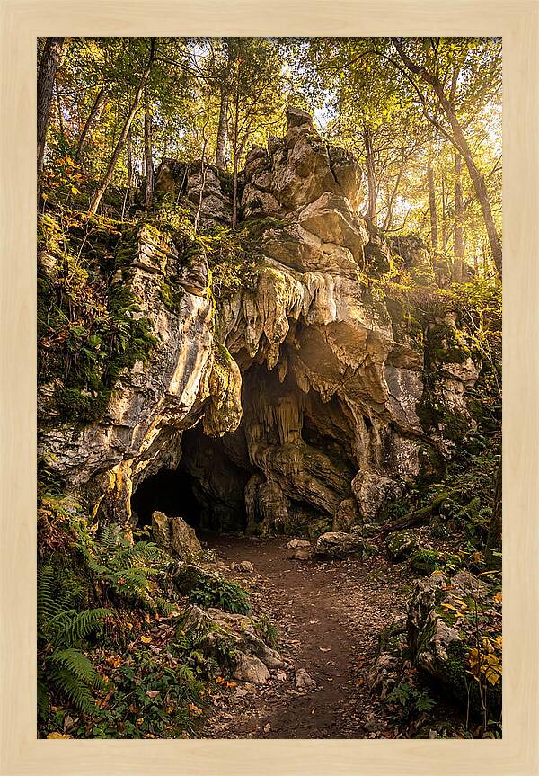 Robbers Cave Entrance