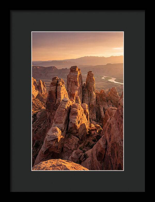 Rock City Formations At Sunset