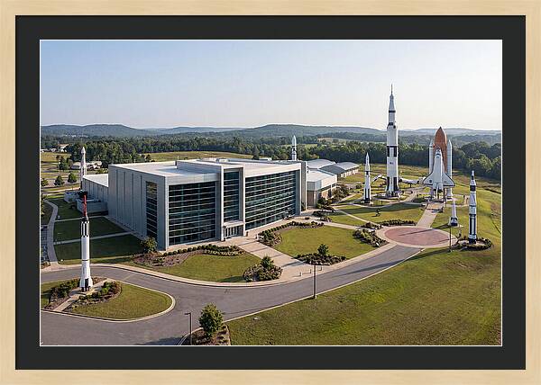 Rocket Garden At Space Center