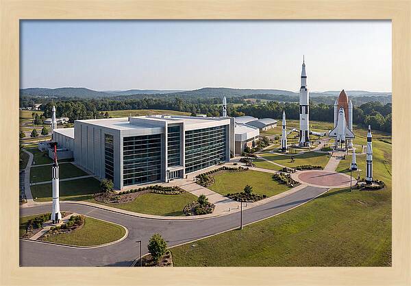 Rocket Garden At Space Center