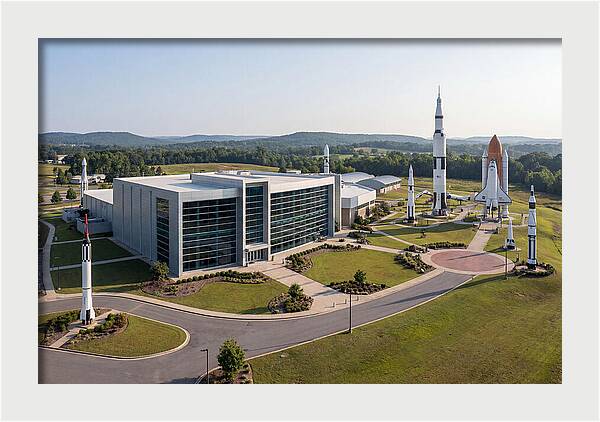 Rocket Garden At Space Center