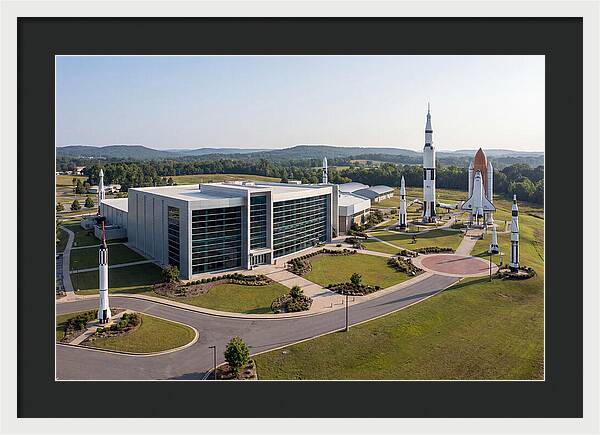 Rocket Garden At Space Center