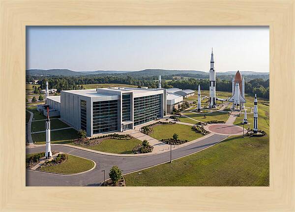 Rocket Garden At Space Center