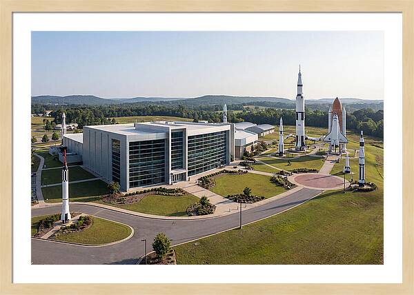 Rocket Garden At Space Center