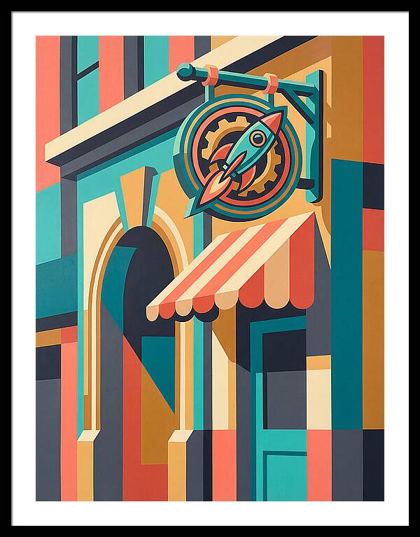Rocket Shop Signage