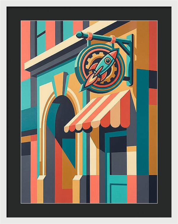 Rocket Shop Signage