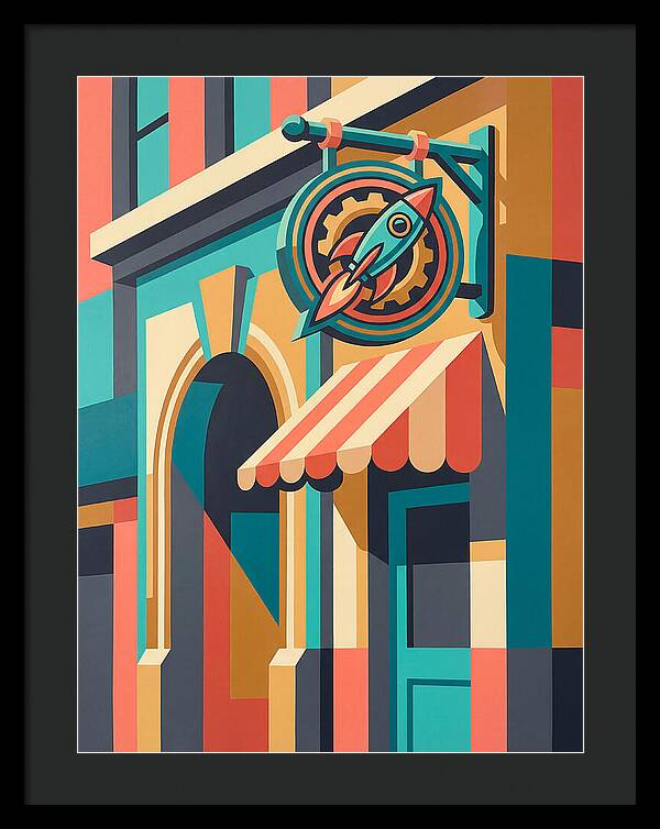 Rocket Shop Signage