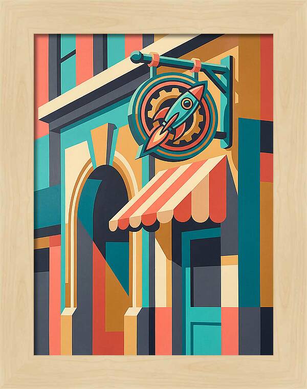 Rocket Shop Signage
