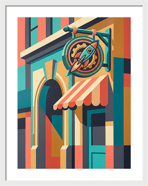 Rocket Shop Signage