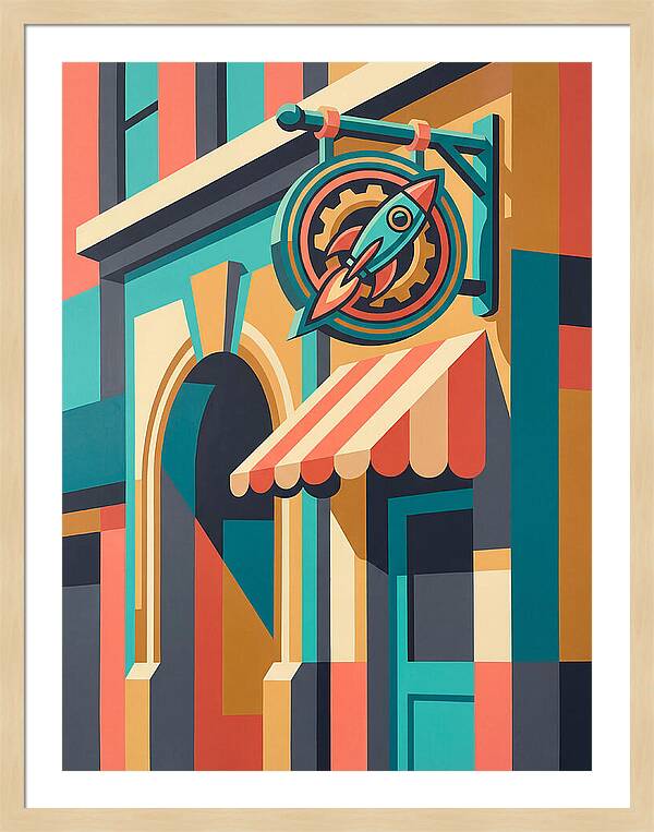 Rocket Shop Signage