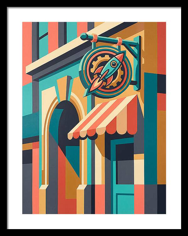 Rocket Shop Signage