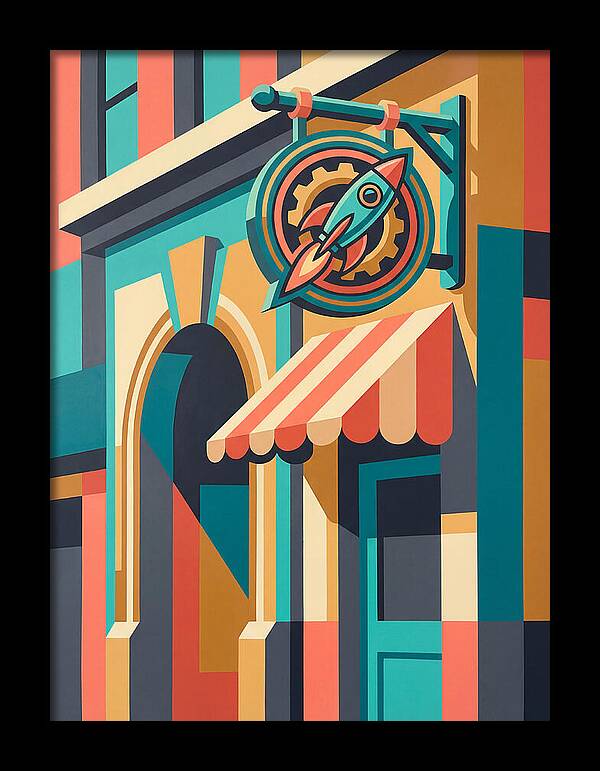 Rocket Shop Signage
