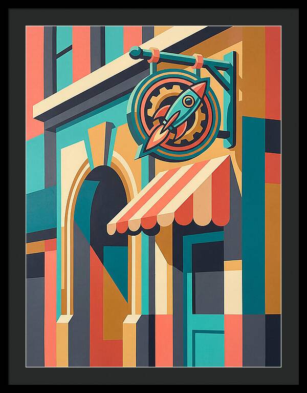 Rocket Shop Signage