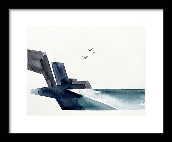 Rocky Coastline Serenity