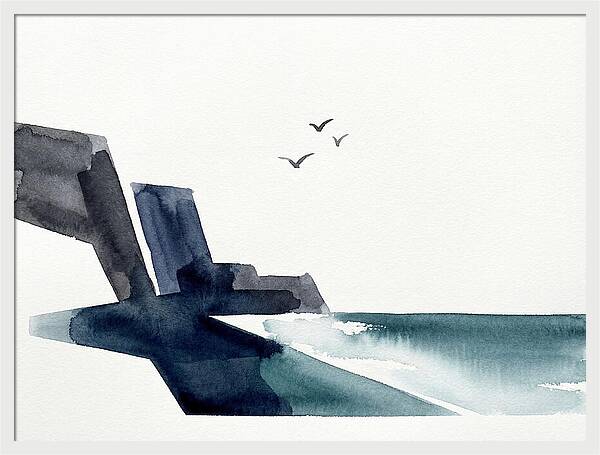 Rocky Coastline Serenity