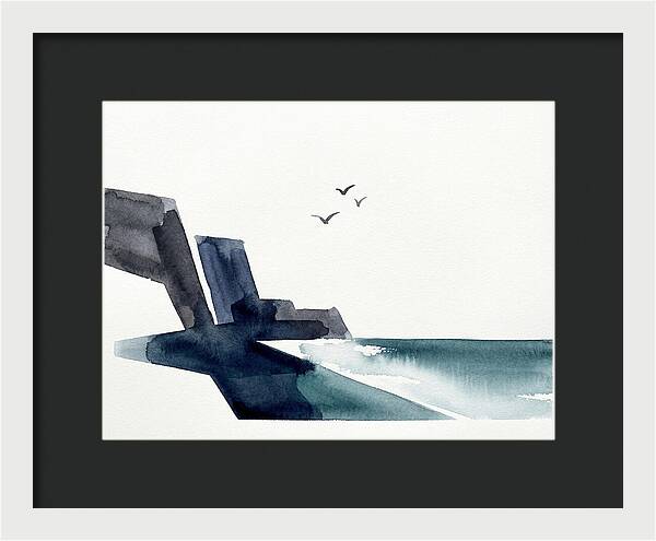 Rocky Coastline Serenity
