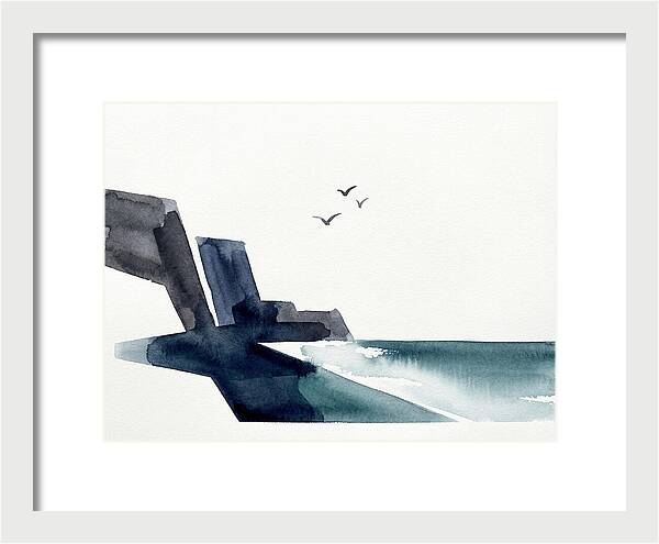 Rocky Coastline Serenity