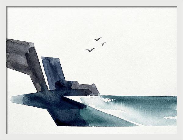 Rocky Coastline Serenity