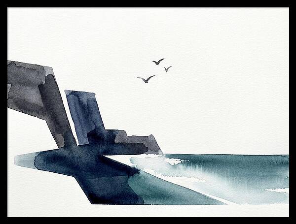 Rocky Coastline Serenity