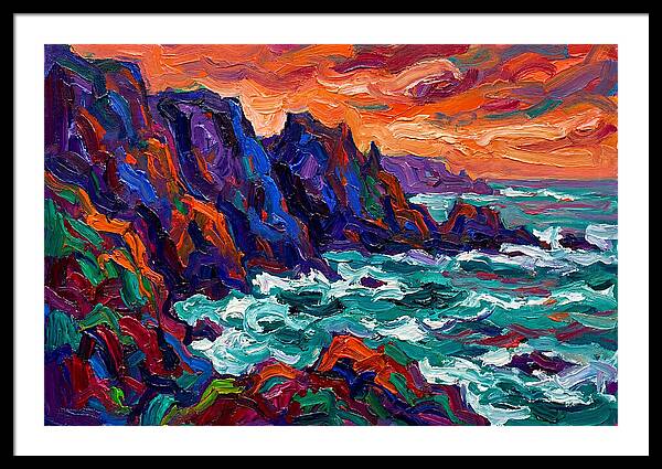 Rocky Coastline Sunset