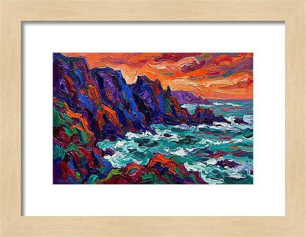 Rocky Coastline Sunset