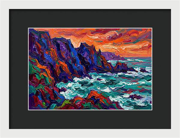 Rocky Coastline Sunset
