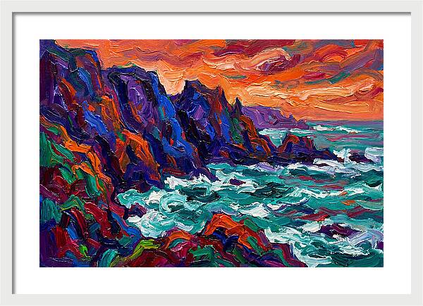 Rocky Coastline Sunset