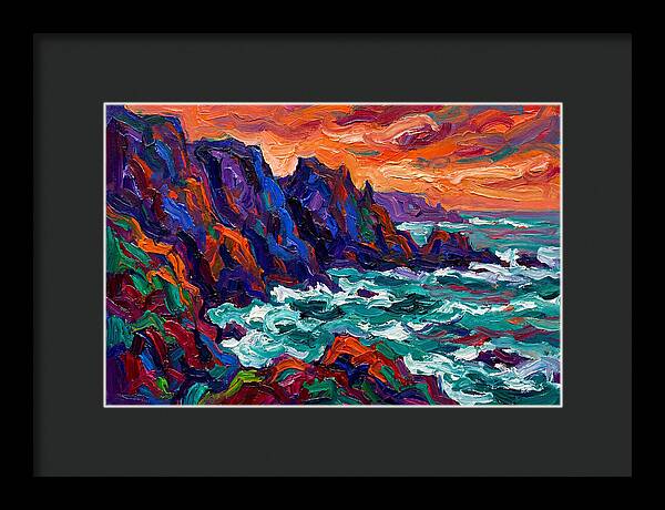 Rocky Coastline Sunset