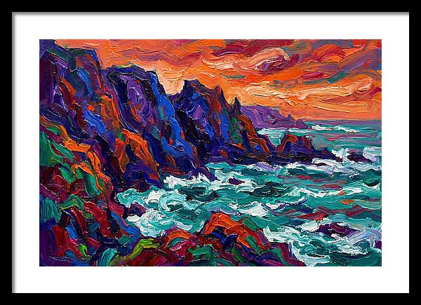 Rocky Coastline Sunset