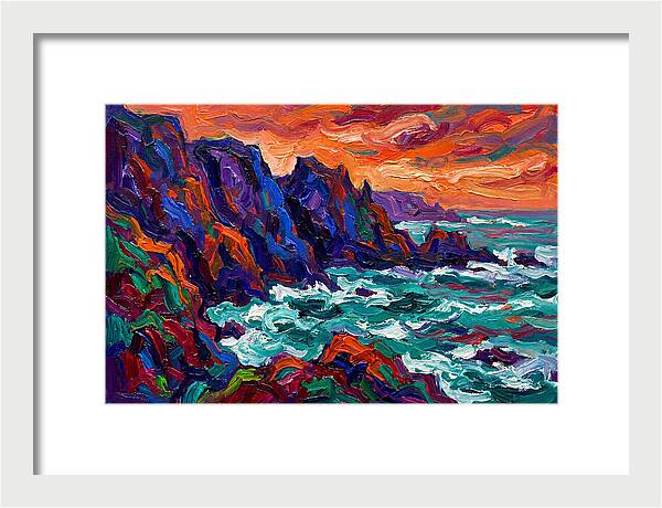 Rocky Coastline Sunset