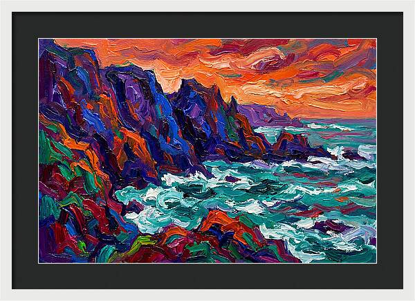 Rocky Coastline Sunset