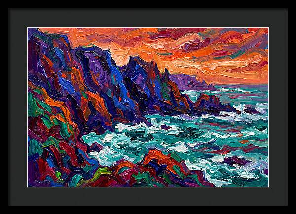 Rocky Coastline Sunset