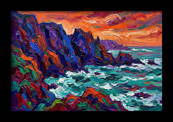 Rocky Coastline Sunset