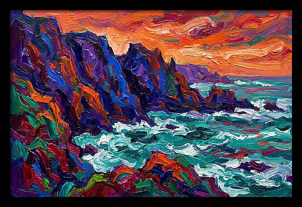 Rocky Coastline Sunset