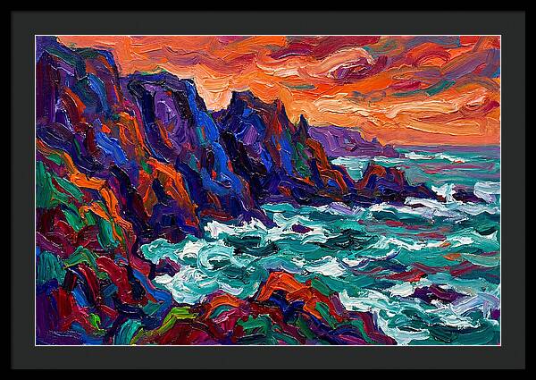 Rocky Coastline Sunset