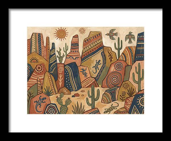 Rocky Desert Folk Art