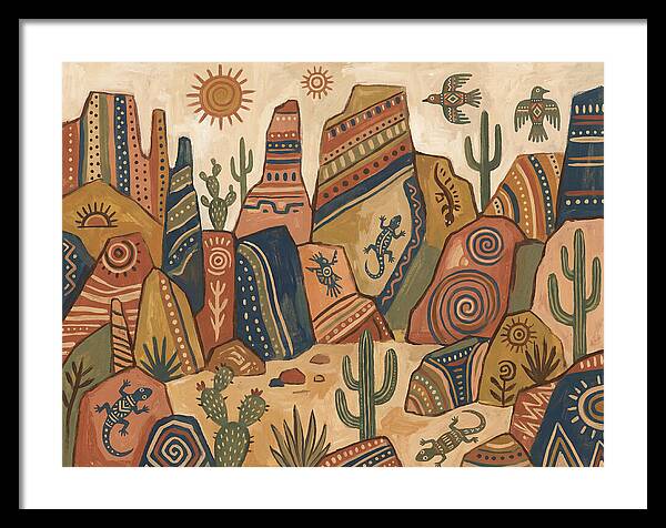 Rocky Desert Folk Art