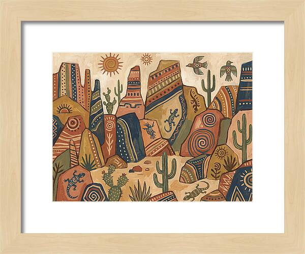 Rocky Desert Folk Art