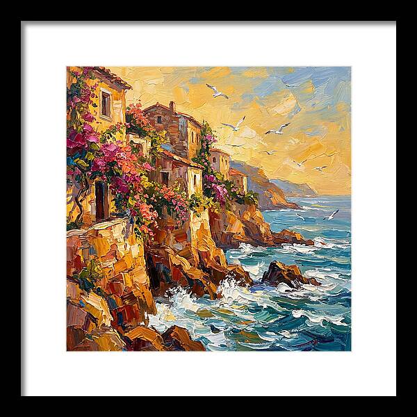 Rocky Mediterranean Coastline