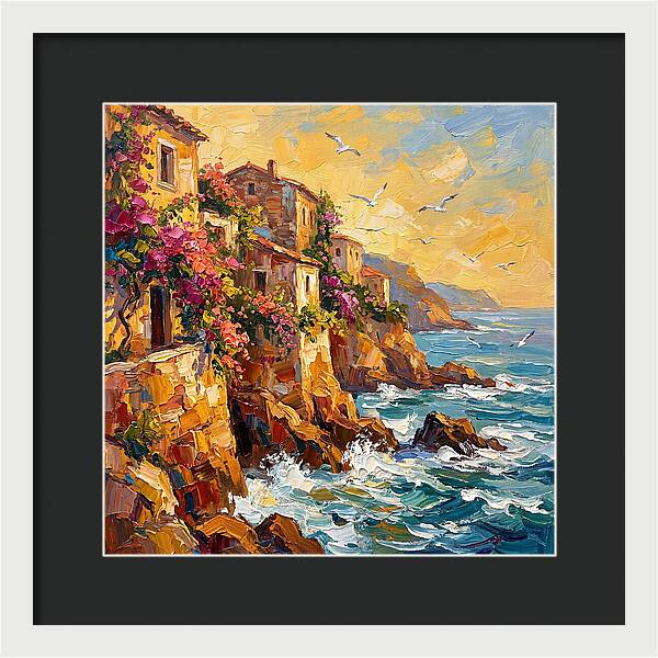 Rocky Mediterranean Coastline