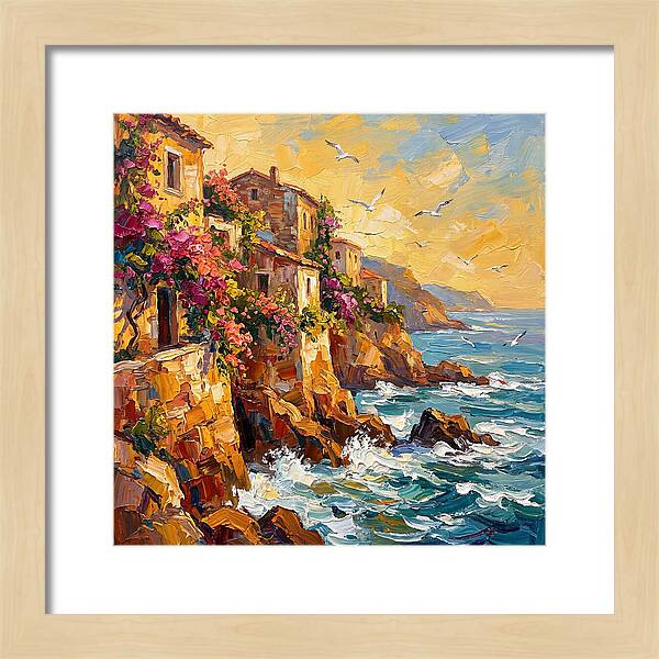 Rocky Mediterranean Coastline