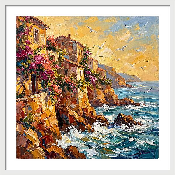 Rocky Mediterranean Coastline
