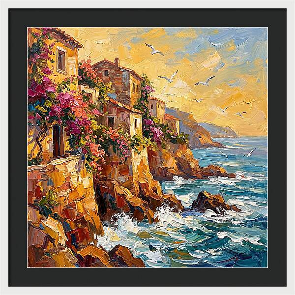 Rocky Mediterranean Coastline