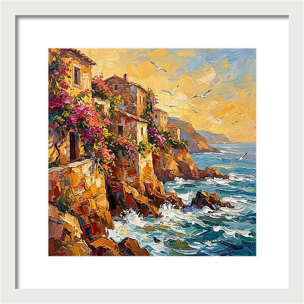 Rocky Mediterranean Coastline